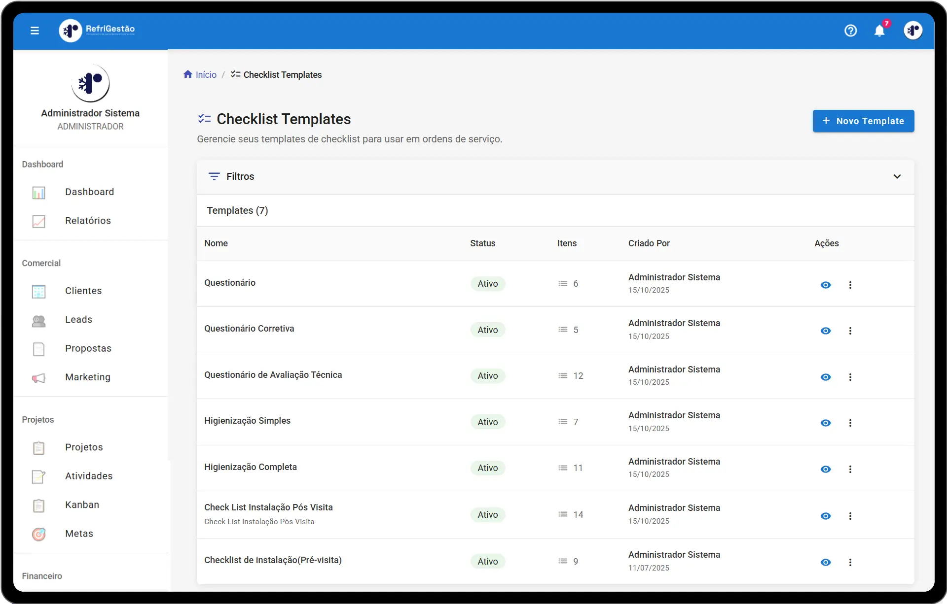 Checklists